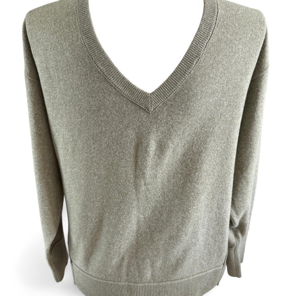 Lucky Brand Men's Large V-Neck Sweater - Sage